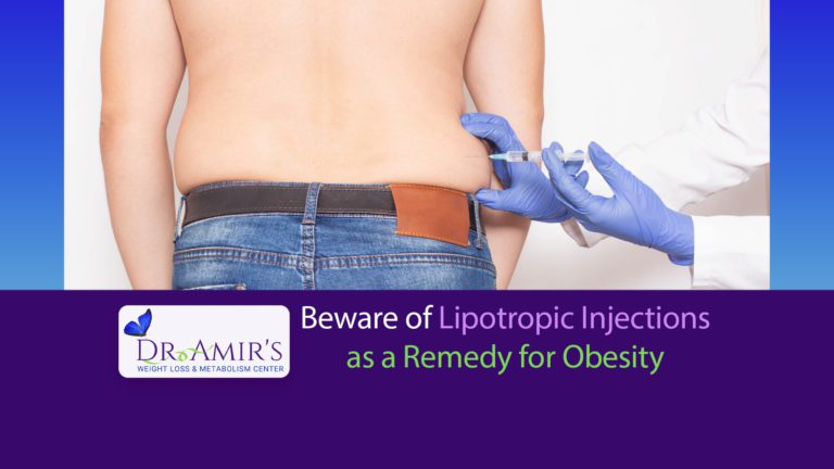 Beware of Lipotropic Injections as a Remedy for Obesity