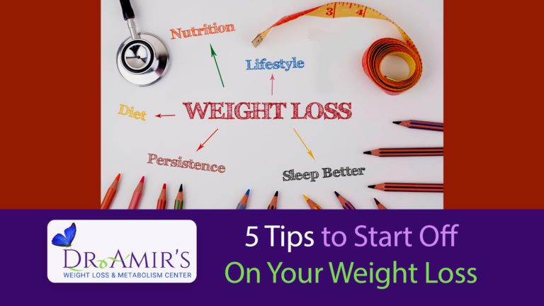 5 Tips to Start Losing Weight and Transform Your Life